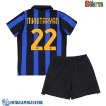 Fotballdrakt Barn Inter Milan Henrikh Mkhitaryan #22 Hjemmedraktsett 2026-27 Kortermet (+ Korte bukser)